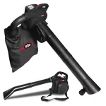 Aspirateur souffleur broyeur thermique 30 cm³ 200 Km/h 40 L