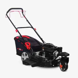 Tondeuse thermique roue(s) pivotante(s) - auto-tractée  224 cm³ 51 cm - démarrage manuel avec lanceur 