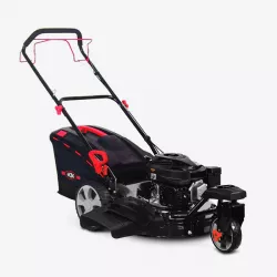 Tondeuse thermique roue(s) pivotante(s) - auto-tractée  224 cm³ 53 cm - démarrage manuel avec lanceur 