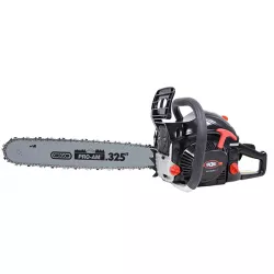 Tronçonneuse thermique 56 cm³ 50 cm - Guide et chaîne Oregon 