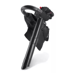 Aspirateur souffleur broyeur thermique 31 cm³ 205 Km/h 50 L