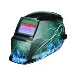 Masque de soudage 100 x 49 mm - marche / arrêt automatique - alimentation via cellules solaires et 2 piles CR2032 Lithium