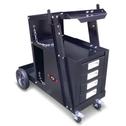 Chariot de soudage avec 4 tiroirs