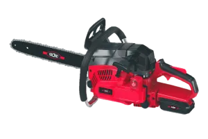 Tronçonneuse thermique 56 cm³ 45 cm - démarrage électrique 