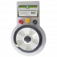 Roue Universelle en Plastique JR - Diamètre 200 mm