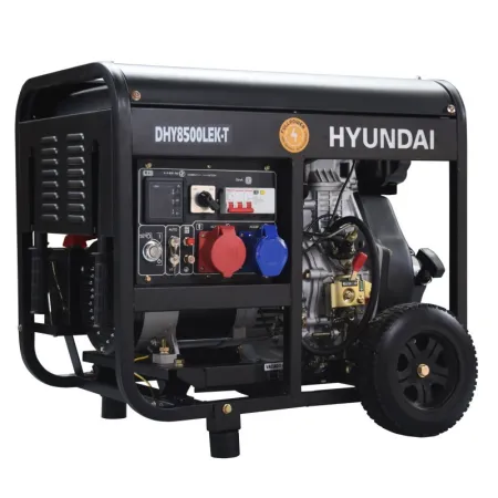 Groupe electrogene diesel 8 kVA hyundai DHY8500LEK-T