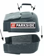 Bac à Herbe pour Tondeuse Électrique PARKSIDE – Performance et Fiabilité