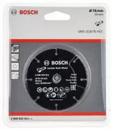 Disque a tronconner 76 mm 10 mm 1pc BOSCH pour meuleuse parkside pwsa 12