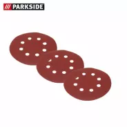 Feuille Abrasive 3 x Grains 120 Pour Ponceuse PARKSIDE – Haute Qualité, Longue Durée de Vie