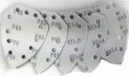 Feuilles Abrasives Pour Outil Multifonction Parkside Pkga 14.4 A1 / 16 A1 /20 Li A1 / B1 / C2 Et Phs 160 C4