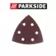 Feuilles Abrasives Pour Plateau De Poncage Triangulaire Parkside Pkga 14.4 A1/ 16 A1/ 20 Li A1/B1/C2
