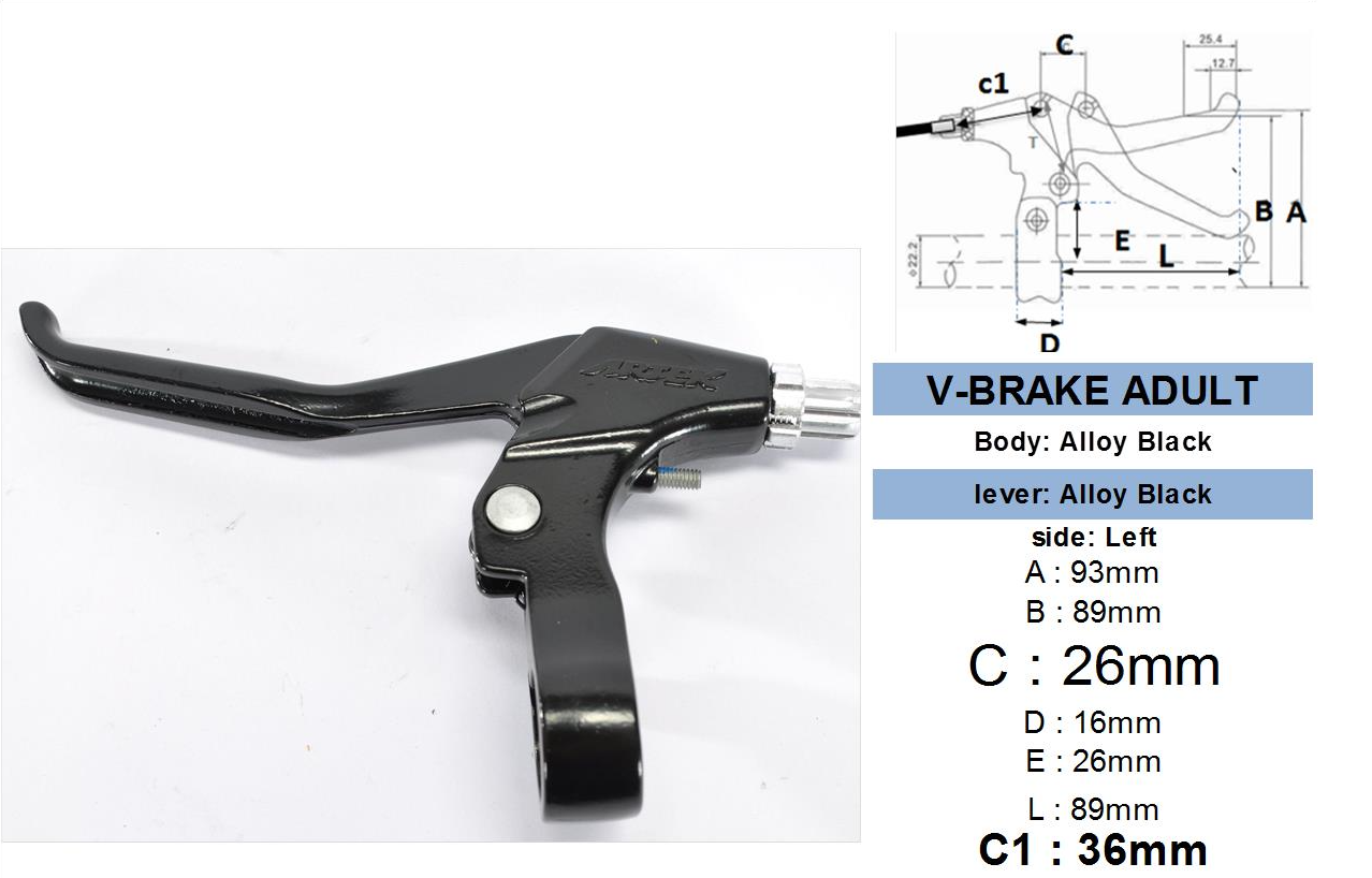 Levier (s) type V-Brake gauche d'origine FEIDER
