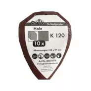 Lot de 10 Feuilles Abrasives Pour Bois (G120) – Ponceuse Multifonction PARKSIDE