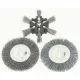 Brosse ronde Inox GRIZZLY