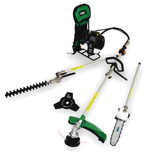 Petrol backpack multi-tool 52 cm³ - 4 in 1 DBDT524F SWAP-europe.com