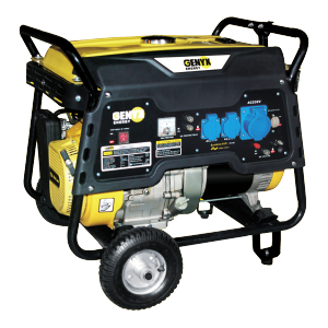 Open frame petrol generator 7000 W 6500 W GPRO7500 SWAP-europe.com