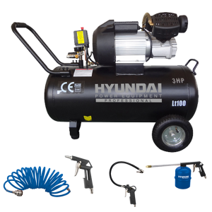Compressor 100 L 8 bar 3 hp 360 L/min H104C SWAP-europe.com