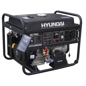 Open frame petrol generator 6500 W 6000 W HG7500E SWAP-europe.com