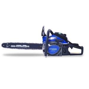 Tronçonneuse thermique 46 cm³ 40 cm - Guide et chaîne OREGON - démarrage manuel avec lanceur HTRT45 SWAP-europe.com