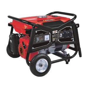 Groupe électrogène essence de chantier 3000 W 2700 W - Roues de transport gonflable RAC3100R SWAP-europe.com