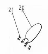 Protection de Lame d'Origine FLORABEST pour Taille-Haie - FHT 600 E3