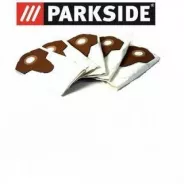  Sac à poussière d'origine PARKSIDE pour Aspirateur - Accessoire de Remplacement