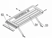 Extension de table gauche d'origine PARKSIDE